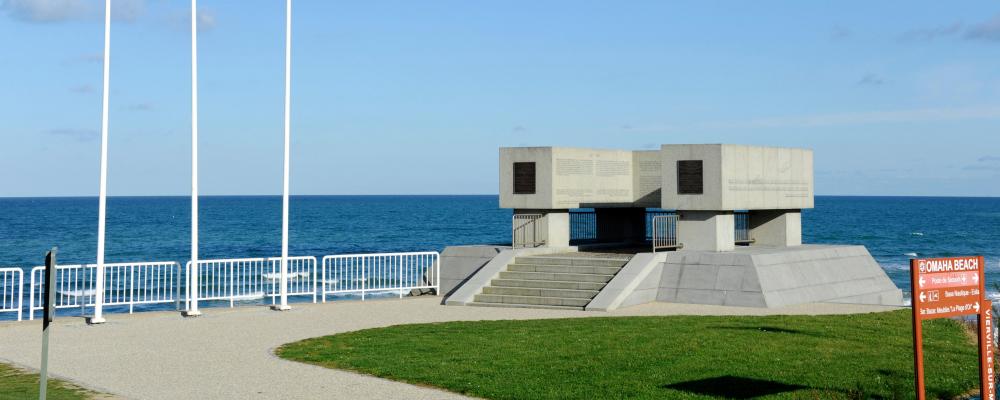 D-Day memorial Omaha Beach