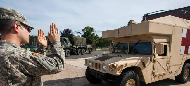 guard humvee